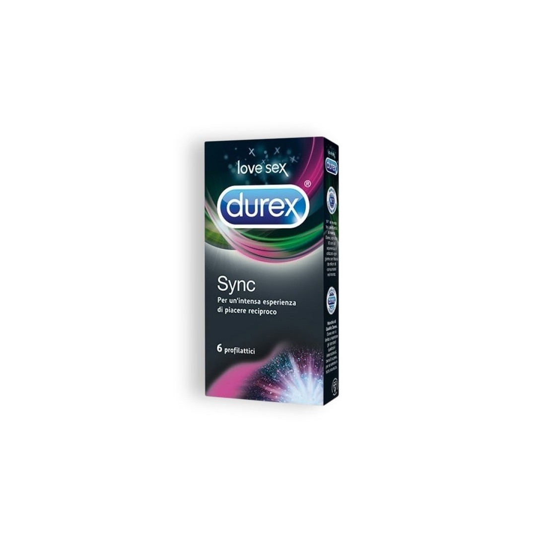 Preservativos Durex Sync - 6 Unidades - PR2010333981